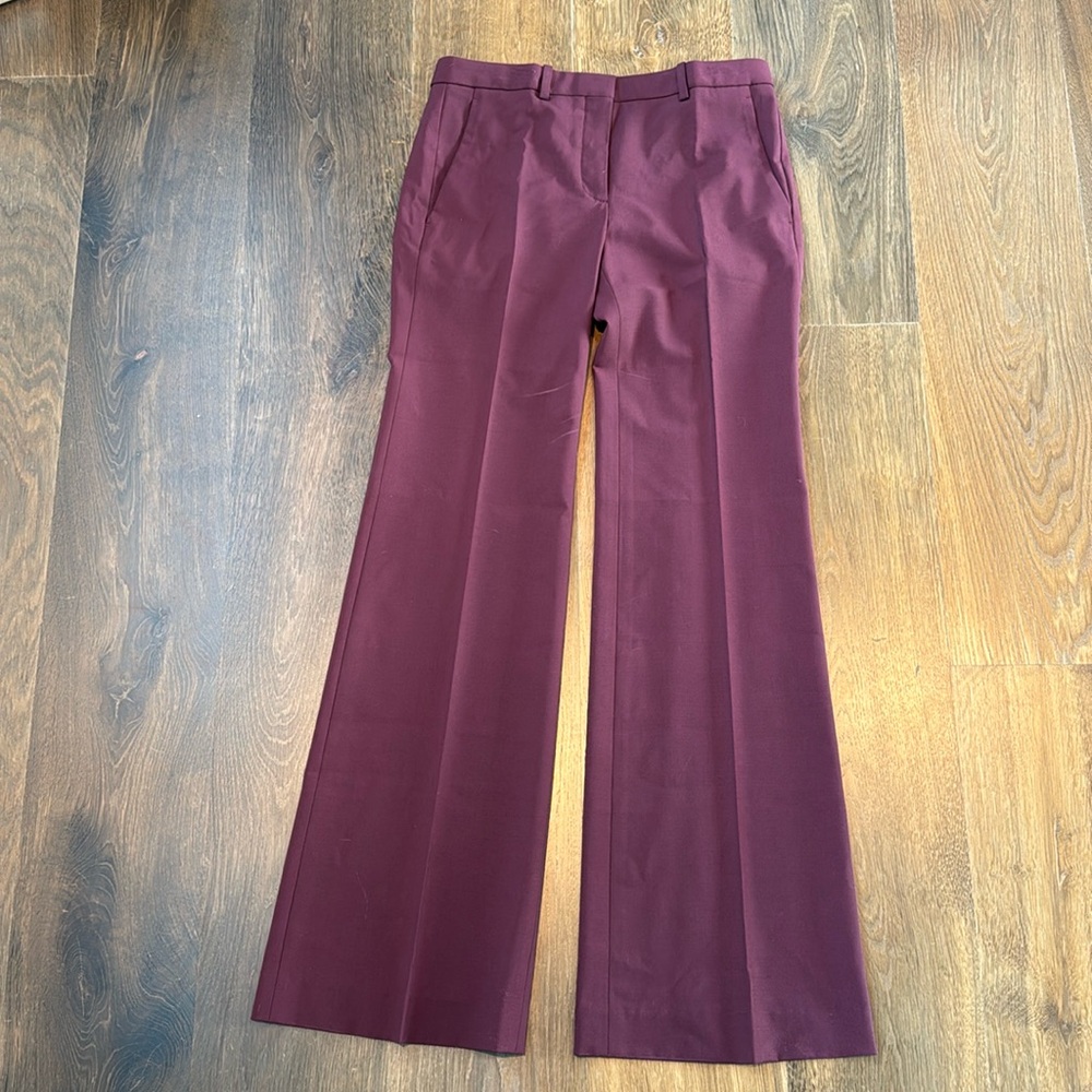 Theory Oxblood Pants - size 2